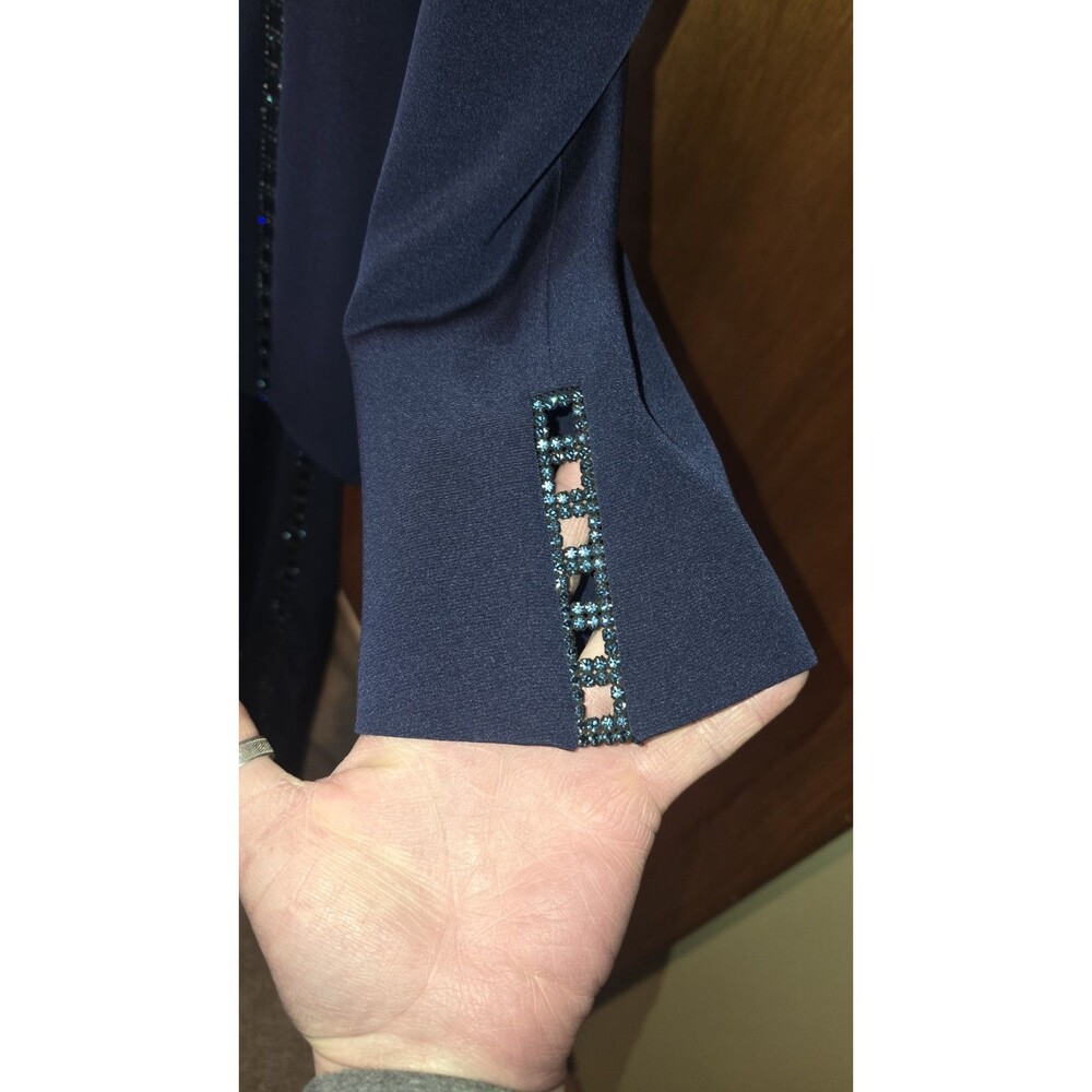 WOMAN'S SIZE:6/8 LOURDES CHAVEZ 100%MONACO SILK 2PC SUIT SET**NEW WITH TAGS** - Picture 4 of 16